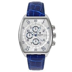 LANCASTER CALISTO CHRONO WATCH SILVER/BLUE OLA0258SB/CB/P