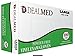 Dealmed Disposable Vinyl Exam Gloves, 100 Count (Large)