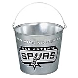 NBA San Antonio Spurs 5 Quart Galvanized Pail