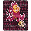 Arizona State Sun Devils NCAA Light Weight Fleece Blanket (031 Series) (50x60")"