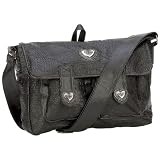 Italian Design Genuine Leather Black Purse