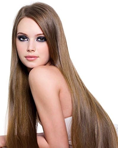 Serica Silky European Remy Human Hair Clip, 18-Inch - Ash Brown