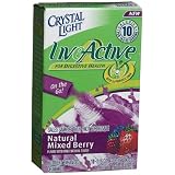 Crystal Light On-the-Go Live Active Natural Mixed Berry, 10-Count Packets (Pack of 6) (Grocery)
