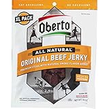 Oberto All Natural Original Beef Jerky, X-Large 10 Ounce Bag