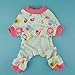 Fitwarm Cute Pink Pony Dog Pajamas Comfy Cotton Pet Pjs Shirts Clothes, Small