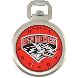 NCAA Men's COL-PW-NM Pocket Collection New Mexico Lobos Pocket Watch