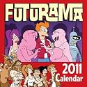 FUTURAMA OFFICIAL 2011 CALENDAR + FREE FUTURAMA FRIDGE MAGNET