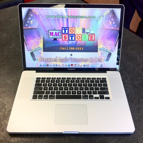Apple Macbook Pro quad-core Intel Core i7 2.3GHz 4GB 750GB DVDRW BT Radeon HD 6750M 17