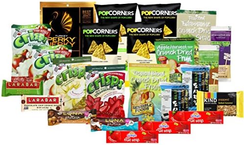 Gluten Free Healthy Variety Snack Box: 2 Dozen Items