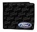 Ford Logo Car Manufacturer Leather Bifold Wallet