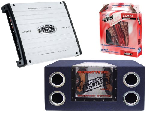 Legacy Powerful Amplifier, Subwoofer, Installation Package  LA989 
