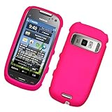 Rose Pink Texture Hard Protector Case Cover For Nokia Astound C7