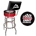 Trademark CLR1100 Coors Light Racing Padded Bar Stool with Back