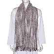 Mens Fashions Neck Scarf Accessory Jacquard Design Rayon Muffler 9.5 x 70 inches (wsmf043)
