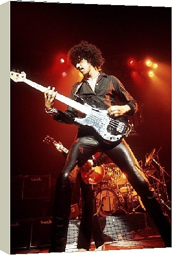 Box Canvas Print Of Thin Lizzy Rock Band From Mirror Photos Picture