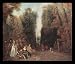 Antoine Watteau (The prospect) Framed Art Poster Print - 11