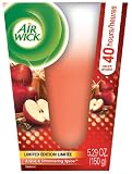 Air Wick Candles Frosted, Apple & Shimmering Spice, 5.29-Ounce (Pack of 2)