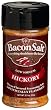 J&D's Hickory Bacon Salt, Low Sodium, 2-Ounce Bottle (Pack of 3)