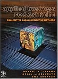 Applied business research : qualitative and quantitative methods