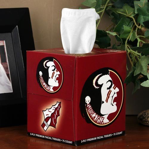NCAA Florida State Seminoles (FSU) Box of Sports Tissues