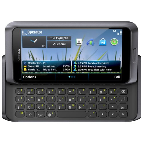 Unlocked  Qwerty Navigation Setup Phone  E7 Grey Easymail  Touchscreen