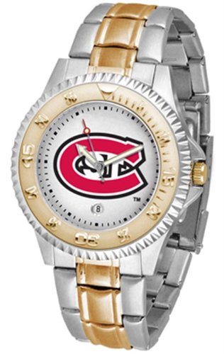 St. Cloud State Huskies Mens Stainless 23kt Watch
