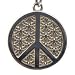 Spiritual Jewelry- Flower of Life- Peace, Charm 20 mm, Silver