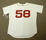 JONATHAN PAPELBON Boston Red Sox Majestic AUTHENTIC Home Baseball Jersey, 44/LARGE