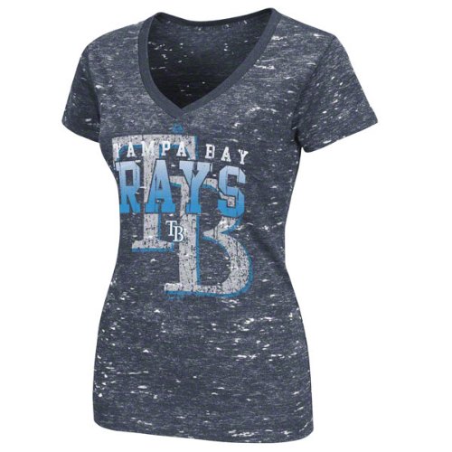 Tampa Bay Rays Navy Women's Topaz Haze T-Shirt