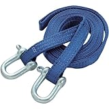 ベルト荷締機継ぐベルト 4m×幅25mm シャックル JTB-1/ラッシングベルト【JSH】