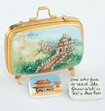 Limoges China Suitcase