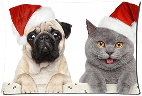 Polly Mercedes custom cotton beautiful cat pillowcase (2) the car decoration gifts, cushion for leaning on, 20x30pillowcase.(one dise)