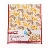 SKIP HOP　スキップホップ キッズ寝具3点セット【Zoo 3pc Sheet Set】Monkey [並行輸入品]