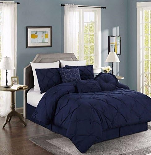Uwant Sydney Pinch Pleat Pintuck Bedding Comforter Set All Sizes