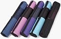 Large Nylon Black Zippered Yoga Mat Bag