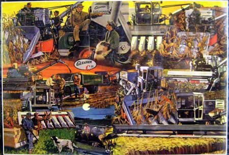 Image of Gleaner Tractor Puzzle