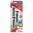 Pentel : Super Hi-Polymer Lead Refills, 0.5mm, HB, Black, 90 Leads per Pack -:- Sold as 2 Packs of - 90 - / - Total of 180 Each