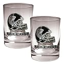 NIB Atlanta Falcons NFL 2pc Rocks Glass Cup Set