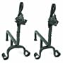 Minuteman International AND-04 Maple Leaf Andirons