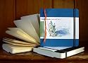 hand+book journal co. square drawing
                                    and sketching book 5.5x5.5 inch- ultramarine blue cover