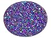 Jewelry : 12X10MM OVAL COLOR ENHANCED DAYDREAM DRUSY QUARTZ