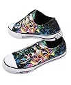 Ed Hardy Boys Laceless Skull Low Tops (Sizes 13  5)
