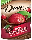 Dove Real Fruit Dipped in Dark Chocolate - Whole Cranberries - 6 oz