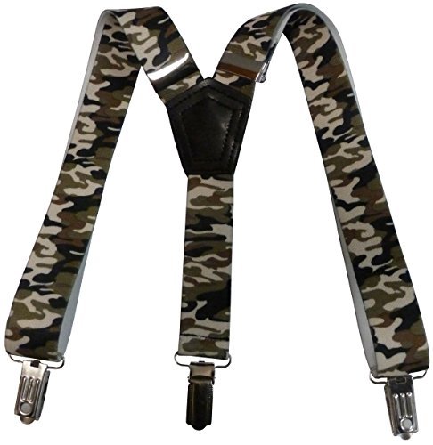 N'Ice Caps Big And Little Kids Unisex Solid And Printed Adjustable Suspenders