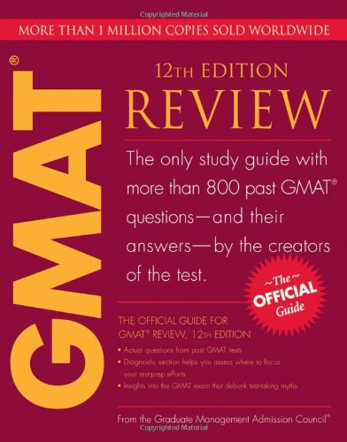 the official guide for gmat review 12th edition