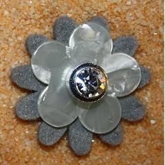 Wechselring 3teiliges Set Grau/Wei�