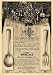 1911 Ad Wallace Silver Spoon Fork Halloween Decoration Table Silverware Lauret - Original Print Ad