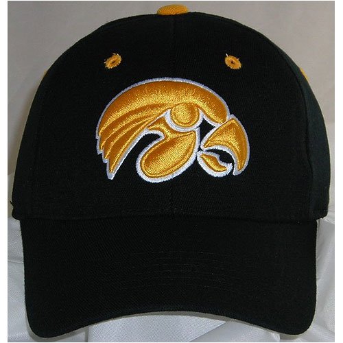 Iowa Hawkeyes Adult One-Fit Hat