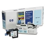 Hp C4964a (Hp83) Uv Printhead & Cleaner Uv Light Cyan Advanced Large-Format Technology New