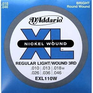 【クリックで詳細表示】D’Addario EXL110W エレキギター弦×3SET： 楽器・音響機器
